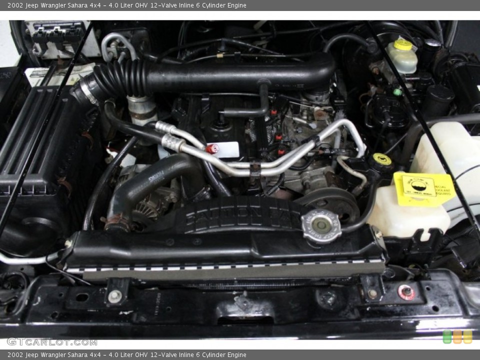 4.0 Liter OHV 12-Valve Inline 6 Cylinder Engine for the 2002 Jeep Wrangler #68590634