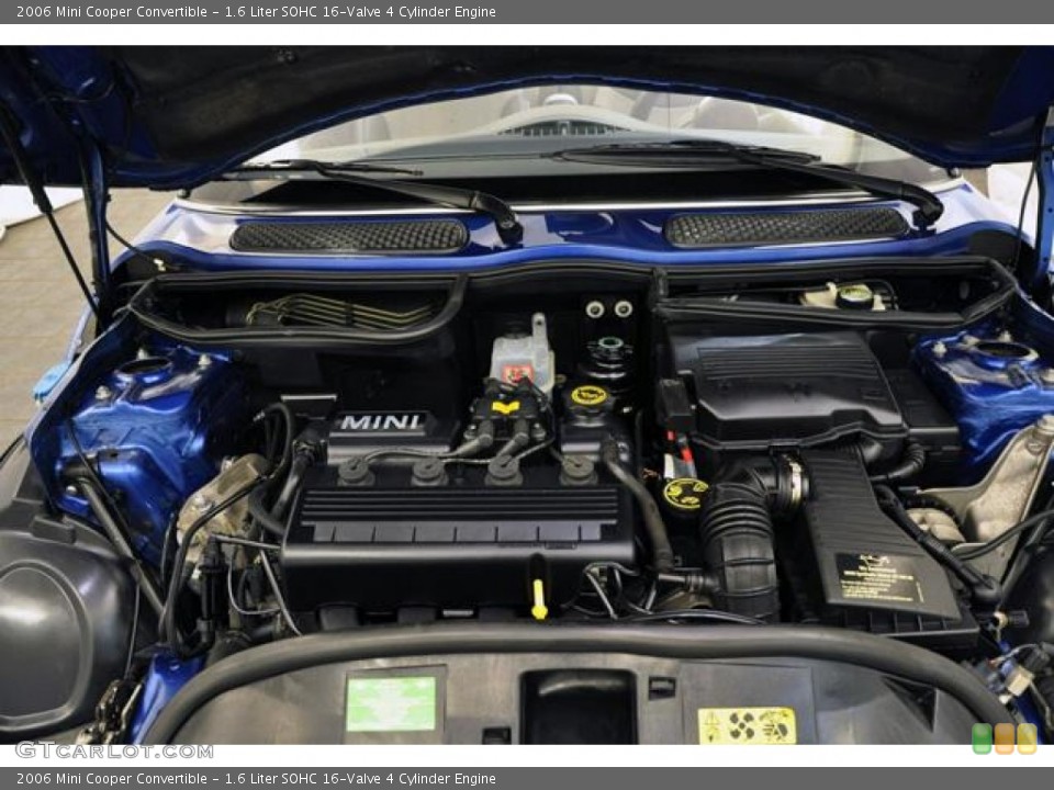 1.6 Liter SOHC 16-Valve 4 Cylinder Engine for the 2006 Mini Cooper #68595347