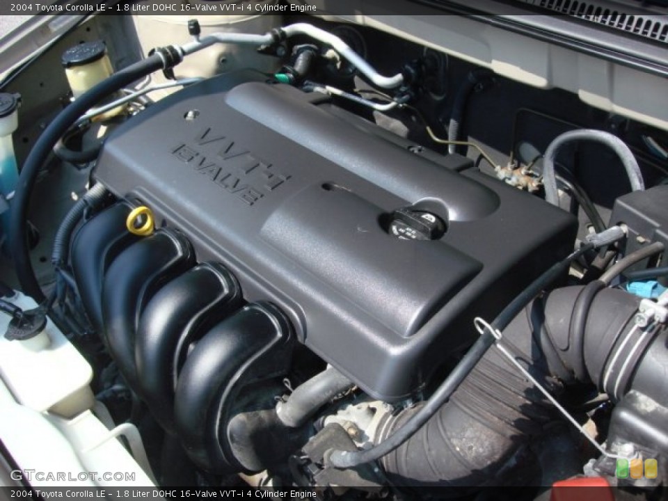 1.8 Liter DOHC 16-Valve VVT-i 4 Cylinder Engine for the 2004 Toyota Corolla #68596623