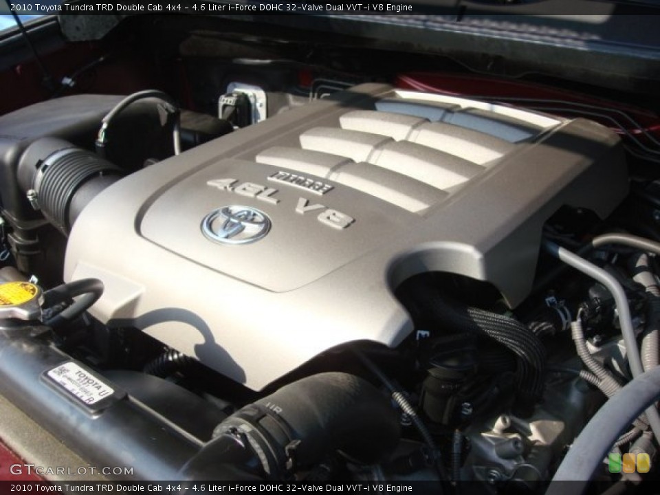 4.6 Liter i-Force DOHC 32-Valve Dual VVT-i V8 Engine for the 2010 Toyota Tundra #68596844