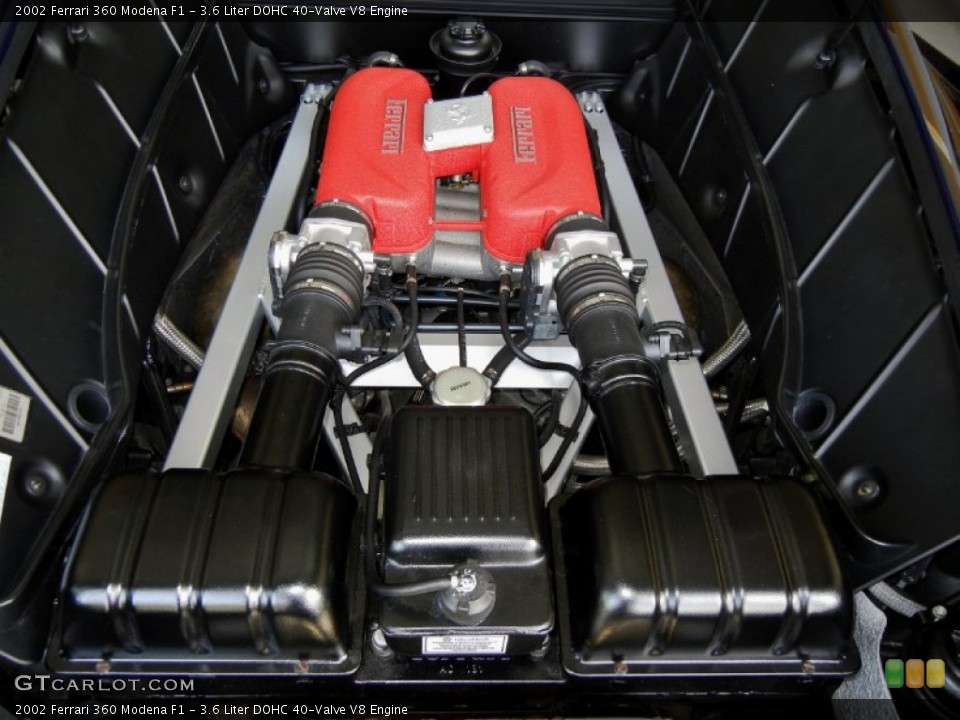 3.6 Liter DOHC 40-Valve V8 Engine for the 2002 Ferrari 360 #68597180