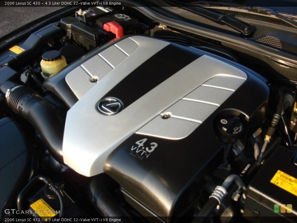 4.3 Liter DOHC 32-Valve VVT-i V8 Engine for the 2006 Lexus SC #68600531