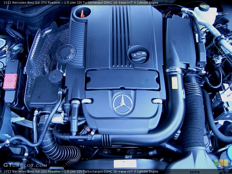 1.8 Liter GDI Turbocharged DOHC 16-Valve VVT 4 Cylinder Engine for the 2013 Mercedes-Benz SLK #68605886