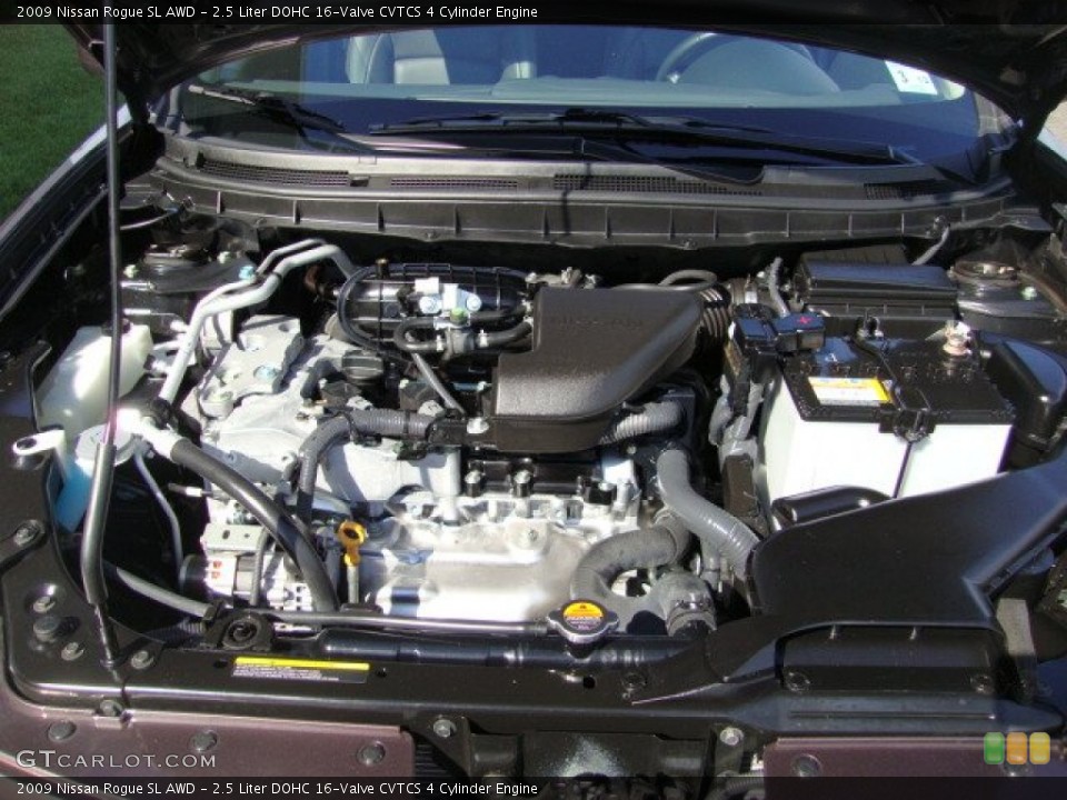 2.5 Liter DOHC 16-Valve CVTCS 4 Cylinder Engine for the 2009 Nissan Rogue #68606651