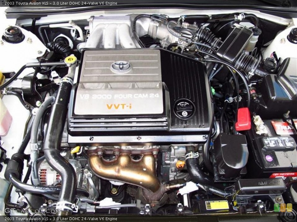3.0 Liter DOHC 24-Valve V6 Engine for the 2003 Toyota Avalon #68609201