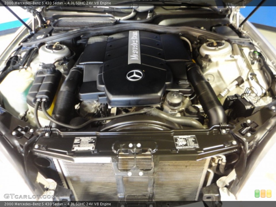 4.3L SOHC 24V V8 Engine for the 2000 Mercedes-Benz S #68612299