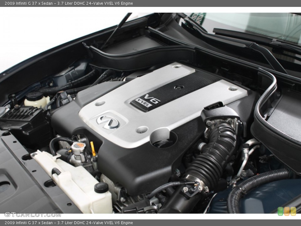 3.7 Liter DOHC 24-Valve VVEL V6 Engine for the 2009 Infiniti G #68613275