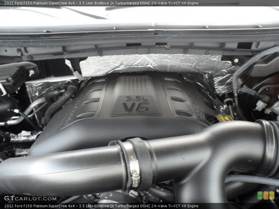 3.5 Liter EcoBoost DI Turbocharged DOHC 24-Valve Ti-VCT V6 Engine for the 2012 Ford F150 #68614061