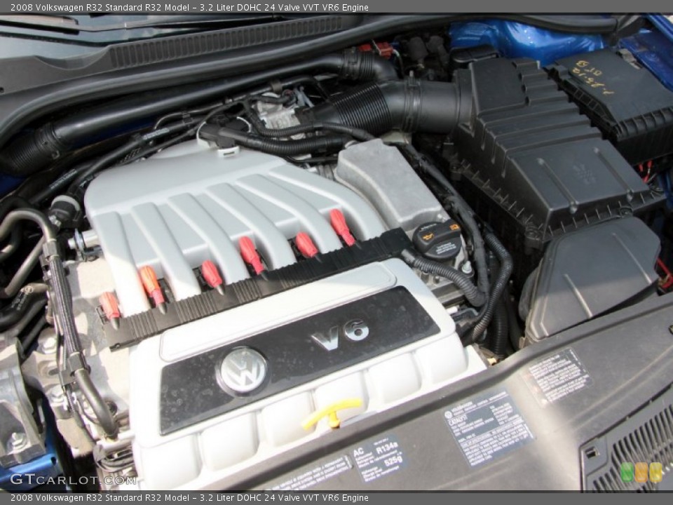 3.2 Liter DOHC 24 Valve VVT VR6 Engine for the 2008 Volkswagen R32 #68618507