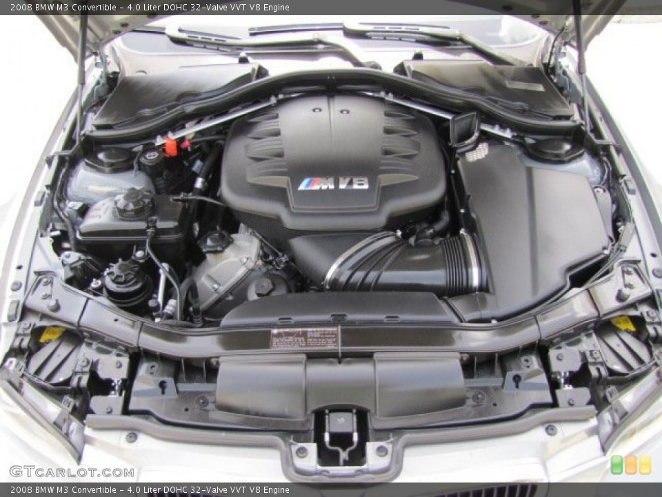 4.0 Liter DOHC 32-Valve VVT V8 Engine for the 2008 BMW M3 #68625328