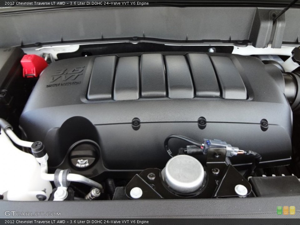 3.6 Liter DI DOHC 24-Valve VVT V6 Engine for the 2012 Chevrolet Traverse #68627765