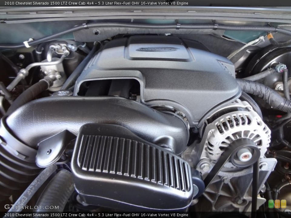 5.3 Liter Flex-Fuel OHV 16-Valve Vortec V8 Engine for the 2010 Chevrolet Silverado 1500 #68627917