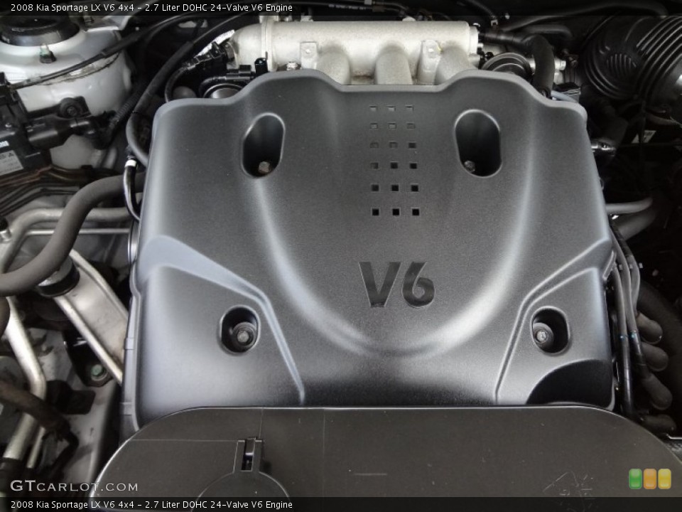 2.7 Liter DOHC 24-Valve V6 Engine for the 2008 Kia Sportage #68628214