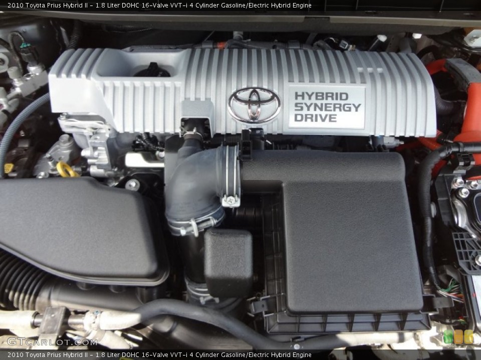 1.8 Liter DOHC 16-Valve VVT-i 4 Cylinder Gasoline/Electric Hybrid Engine for the 2010 Toyota Prius #68628730