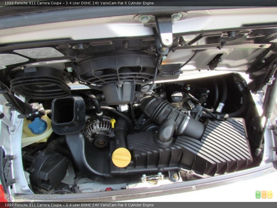 3.4 Liter DOHC 24V VarioCam Flat 6 Cylinder Engine for the 1999 Porsche 911 #68633049
