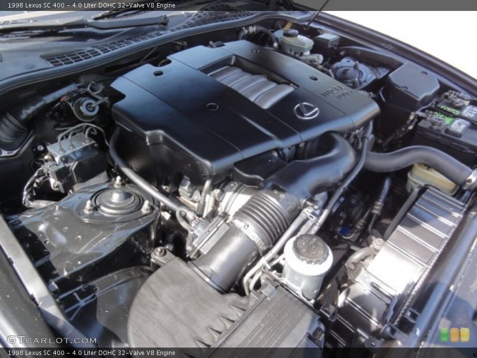 4.0 Liter DOHC 32-Valve V8 1998 Lexus SC Engine