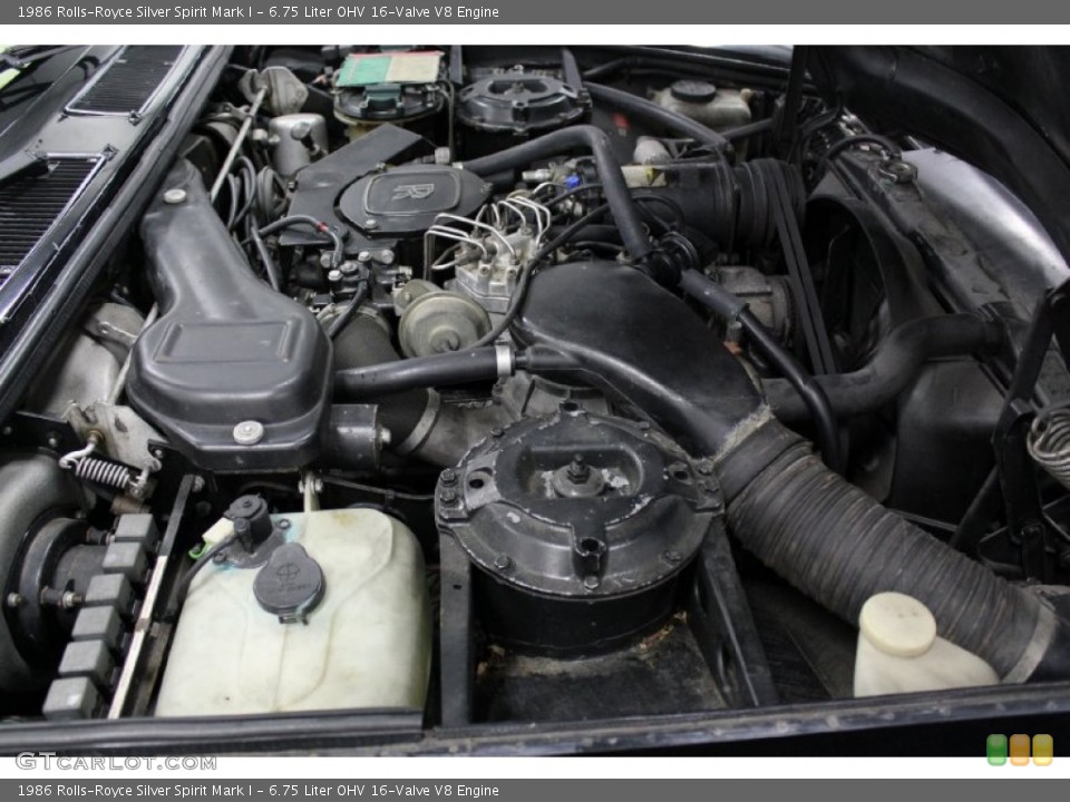 6.75 Liter OHV 16-Valve V8 Engine for the 1986 Rolls-Royce Silver Spirit #68644273