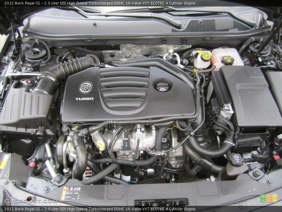2.0 Liter SIDI High Output Turbocharged DOHC 16-Valve VVT ECOTEC 4 Cylinder Engine for the 2012 Buick Regal #68661739