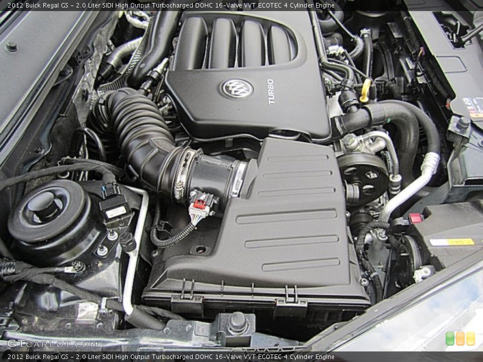 2.0 Liter SIDI High Output Turbocharged DOHC 16-Valve VVT ECOTEC 4 Cylinder Engine for the 2012 Buick Regal #68661750
