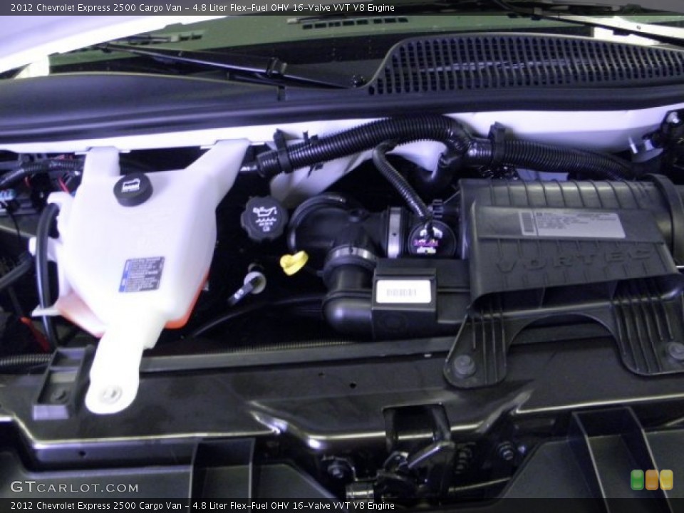 4.8 Liter Flex-Fuel OHV 16-Valve VVT V8 Engine for the 2012 Chevrolet Express #68669566
