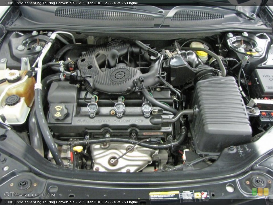 2.7 Liter DOHC 24-Valve V6 Engine for the 2006 Chrysler Sebring #68672080