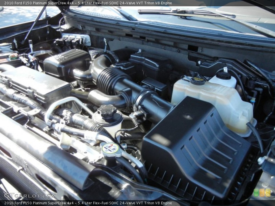 5.4 Liter Flex-Fuel SOHC 24-Valve VVT Triton V8 Engine for the 2010 Ford F150 #68676511