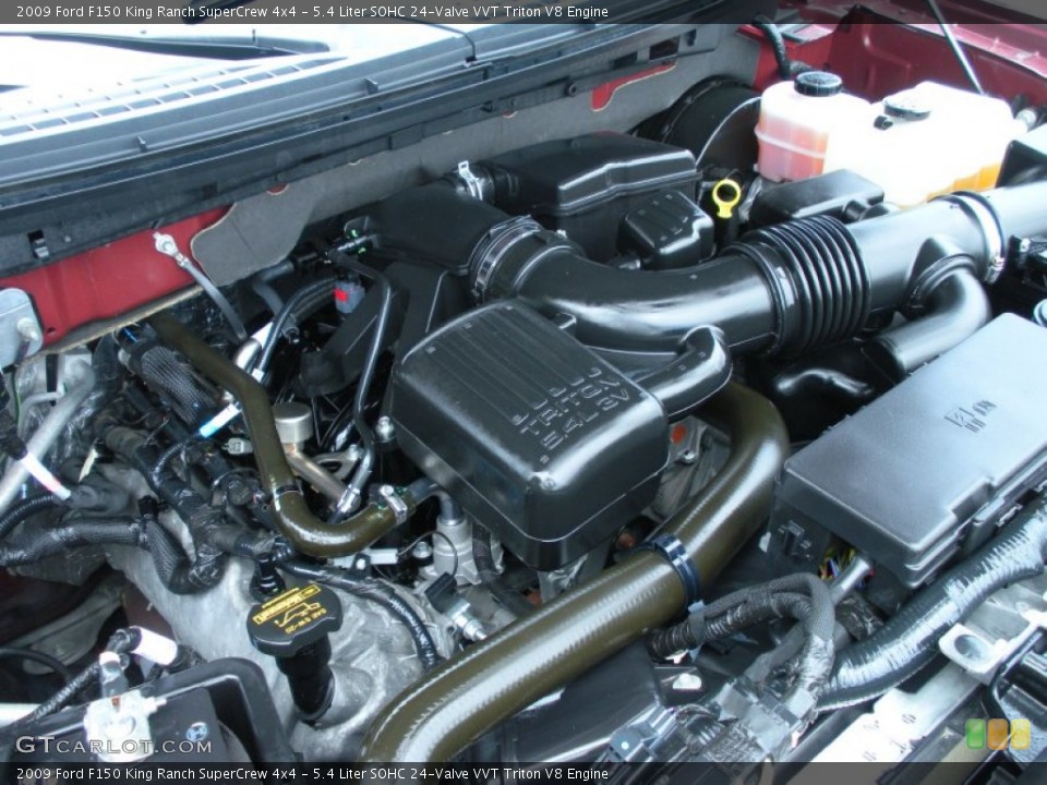 5.4 Liter SOHC 24-Valve VVT Triton V8 Engine for the 2009 Ford F150 #68676736