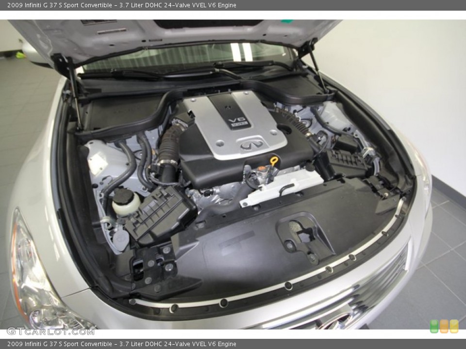 3.7 Liter DOHC 24-Valve VVEL V6 Engine for the 2009 Infiniti G #68677528
