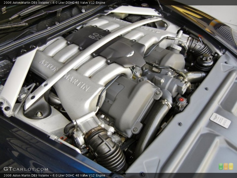 6.0 Liter DOHC 48 Valve V12 Engine for the 2006 Aston Martin DB9 #68684491