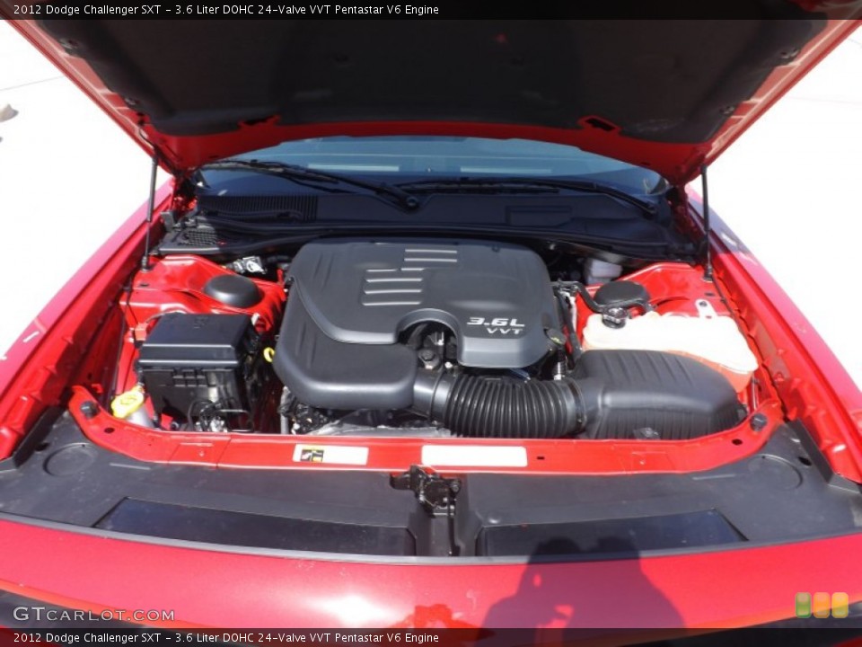 3.6 Liter DOHC 24-Valve VVT Pentastar V6 Engine for the 2012 Dodge Challenger #68685781