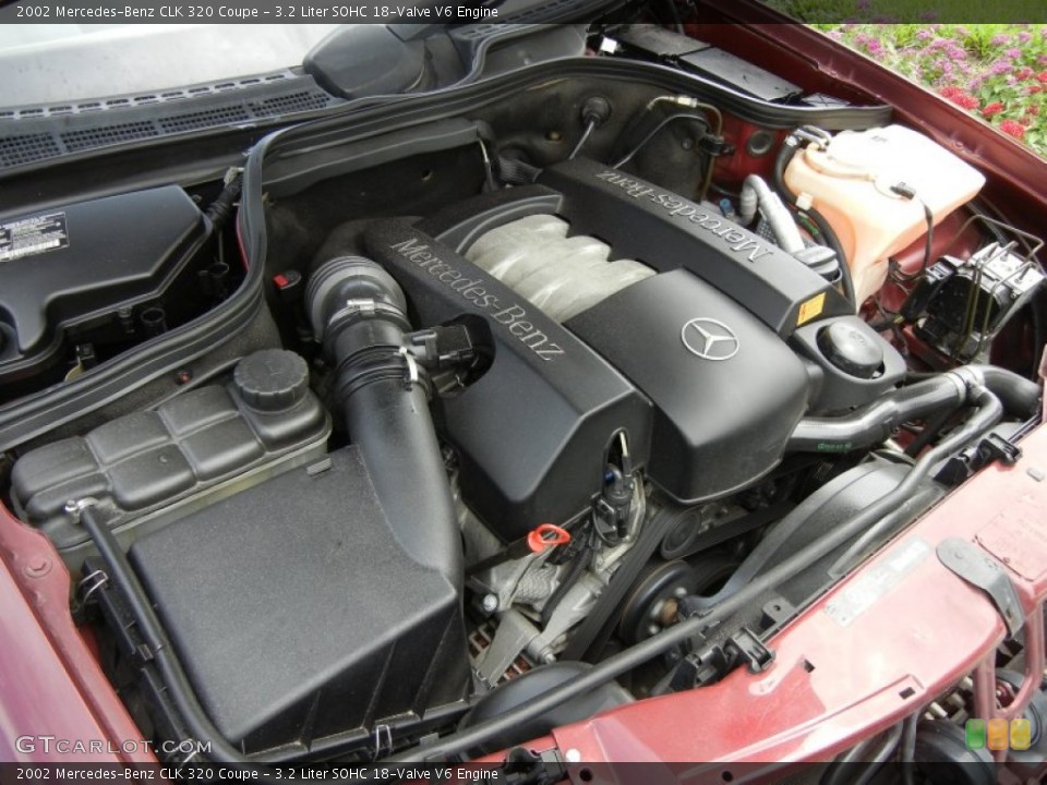 3.2 Liter SOHC 18-Valve V6 Engine for the 2002 Mercedes-Benz CLK #68688309