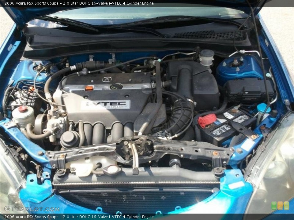 2.0 Liter DOHC 16-Valve i-VTEC 4 Cylinder Engine for the 2006 Acura RSX #68693380