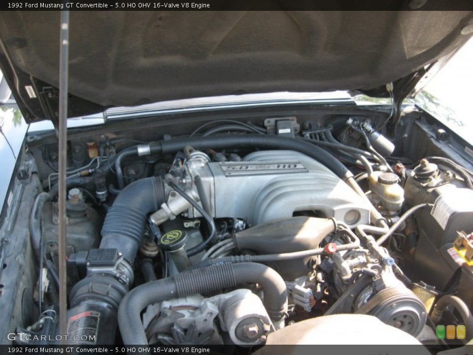5.0 HO OHV 16-Valve V8 Engine for the 1992 Ford Mustang #68694039