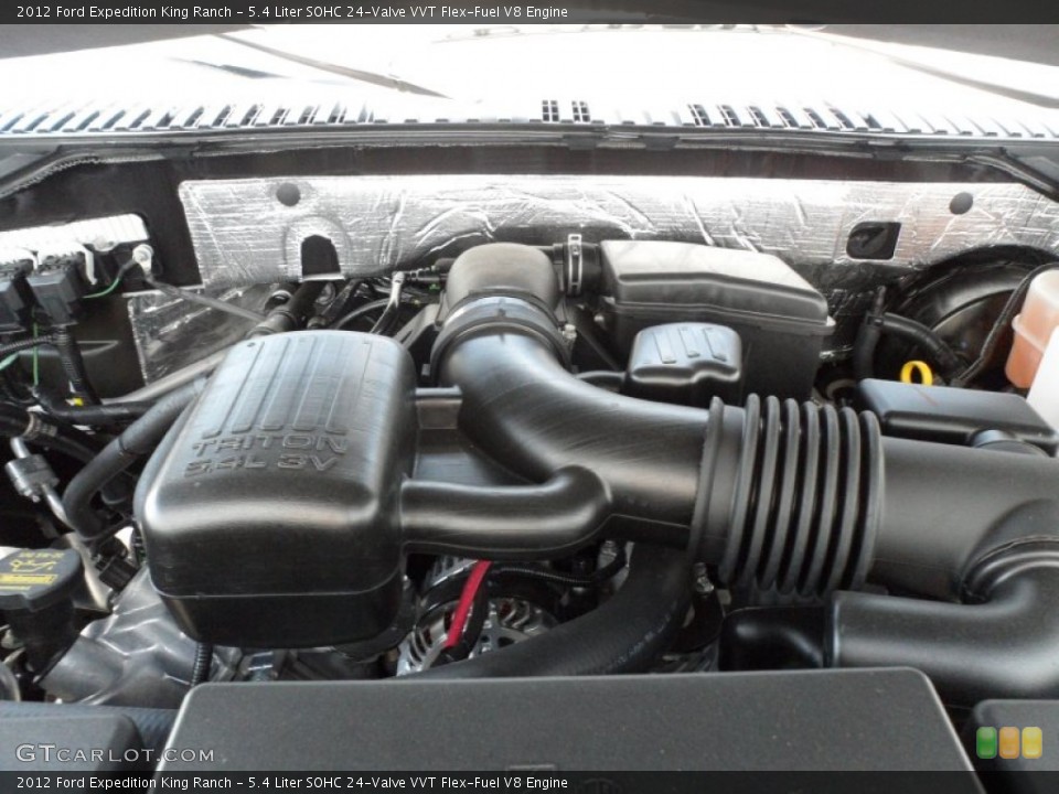 5.4 Liter SOHC 24-Valve VVT Flex-Fuel V8 Engine for the 2012 Ford Expedition #68699986