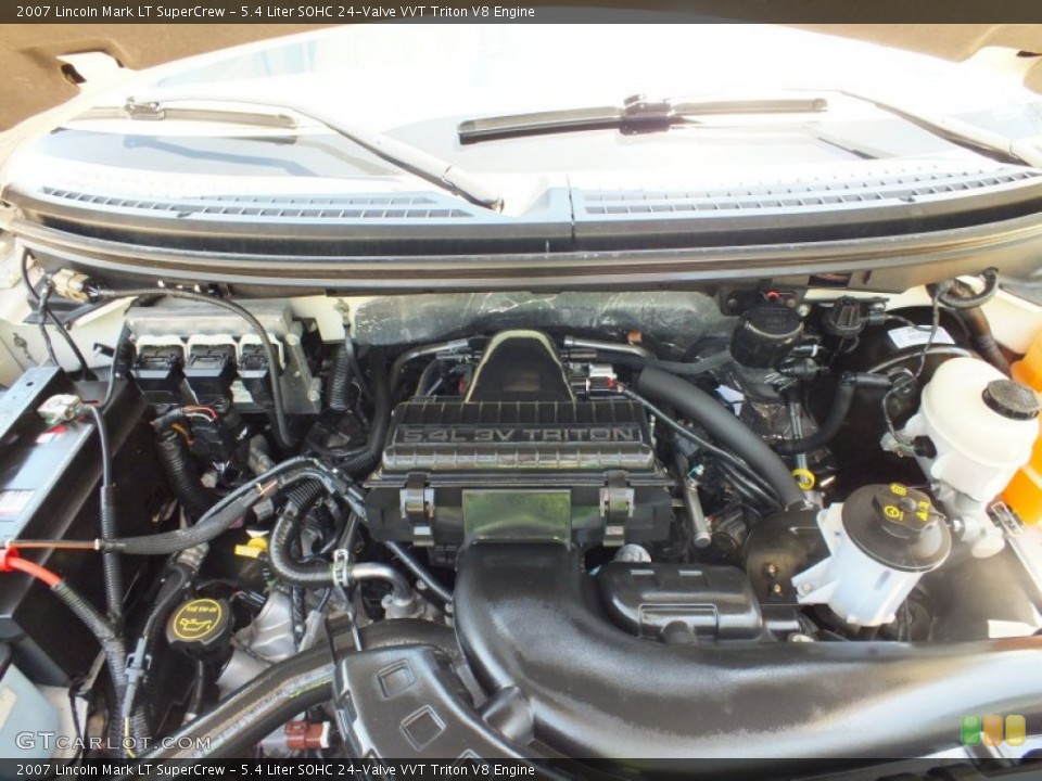 5.4 Liter SOHC 24-Valve VVT Triton V8 Engine for the 2007 Lincoln Mark LT #68712145