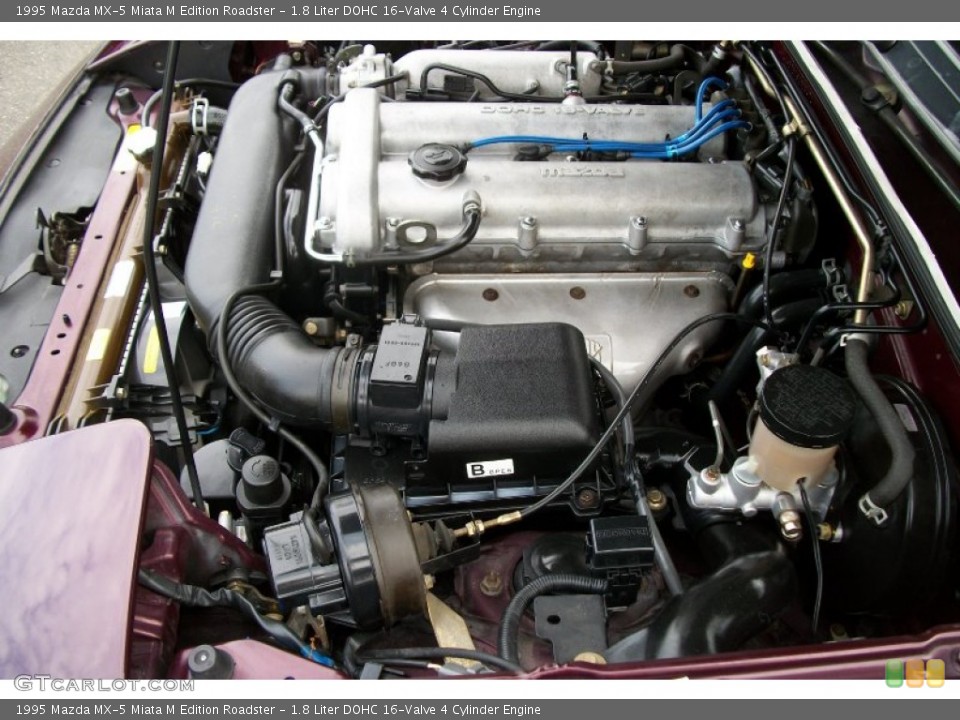 1.8 Liter DOHC 16-Valve 4 Cylinder Engine for the 1995 Mazda MX-5 Miata #68712760
