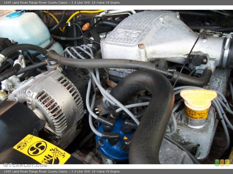3.9 Liter OHV 16-Valve V8 Engine for the 1995 Land Rover Range Rover #68713141