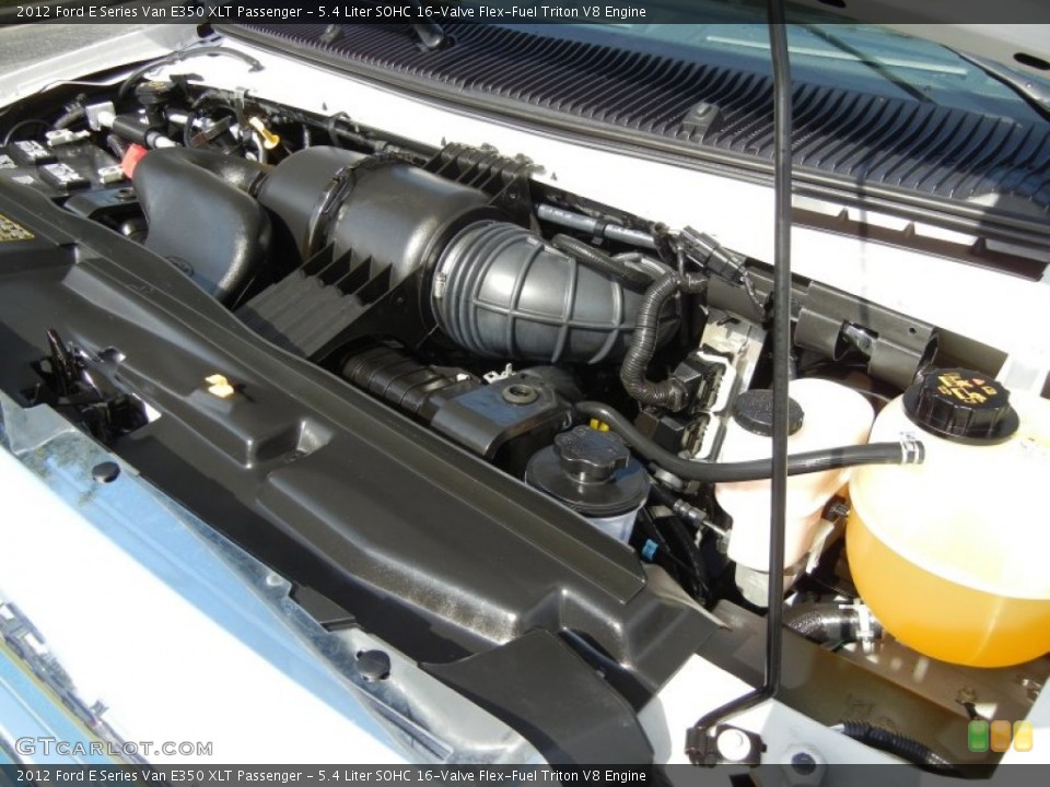 5.4 Liter SOHC 16-Valve Flex-Fuel Triton V8 Engine for the 2012 Ford E Series Van #68713673