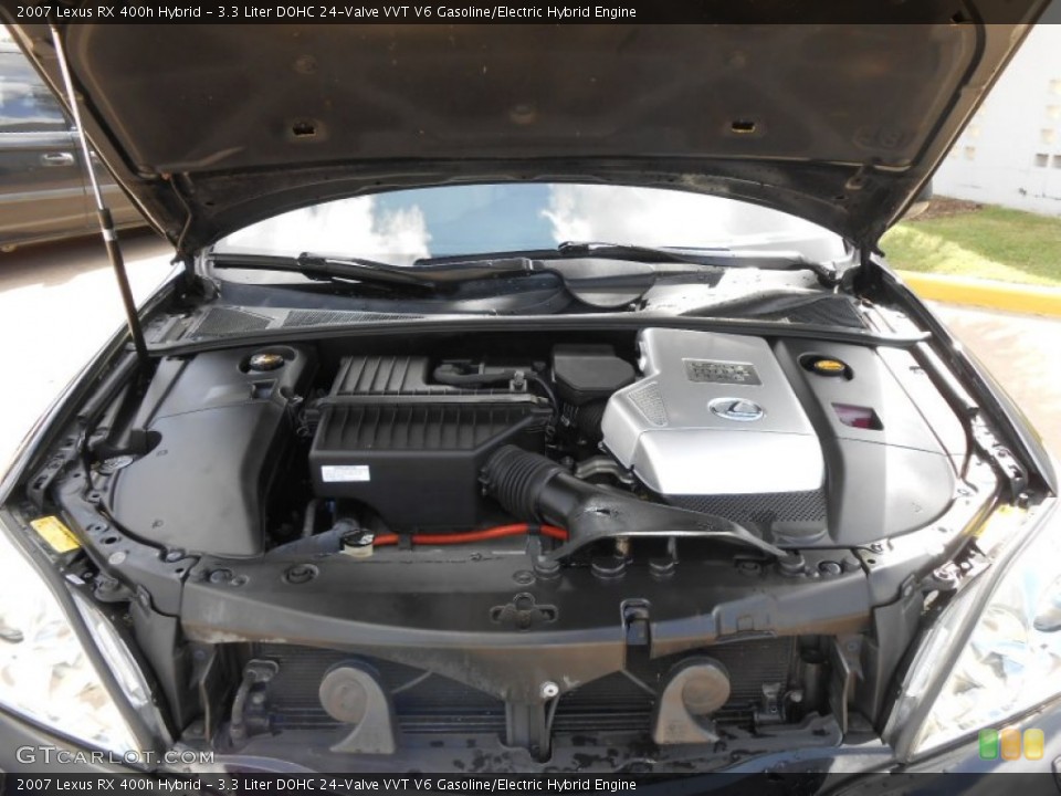 3.3 Liter DOHC 24-Valve VVT V6 Gasoline/Electric Hybrid Engine for the 2007 Lexus RX #68731315