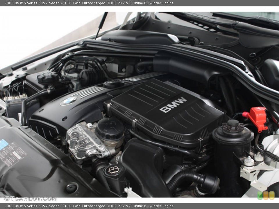 3.0L Twin Turbocharged DOHC 24V VVT Inline 6 Cylinder Engine for the 2008 BMW 5 Series #68733709