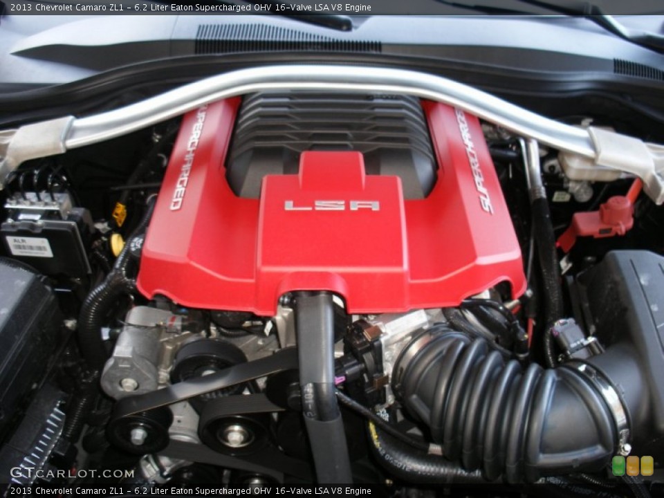 6.2 Liter Eaton Supercharged OHV 16-Valve LSA V8 Engine for the 2013 Chevrolet Camaro #68735161