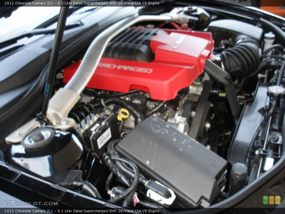 6.2 Liter Eaton Supercharged OHV 16-Valve LSA V8 Engine for the 2013 Chevrolet Camaro #68735173