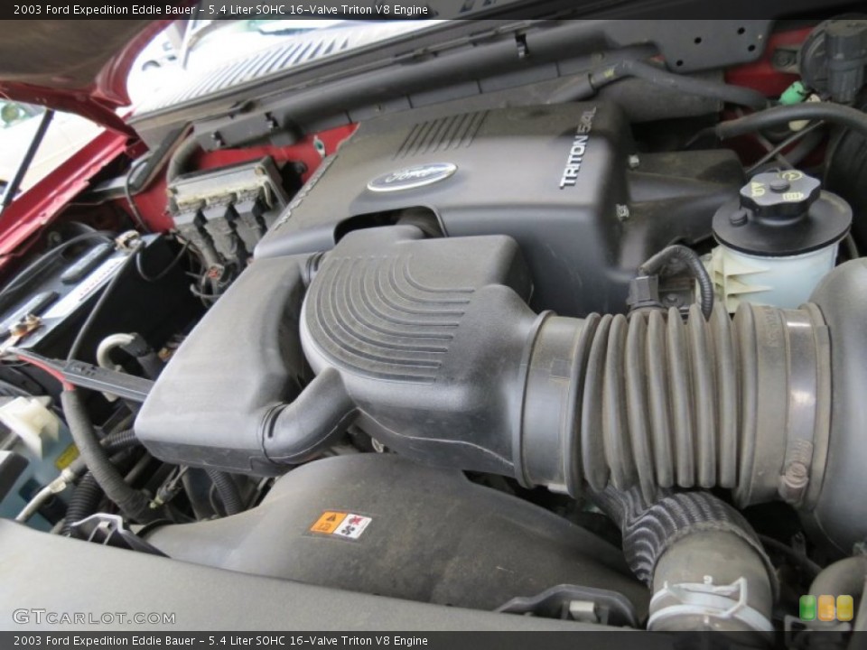 5.4 Liter SOHC 16-Valve Triton V8 Engine for the 2003 Ford Expedition #68738599