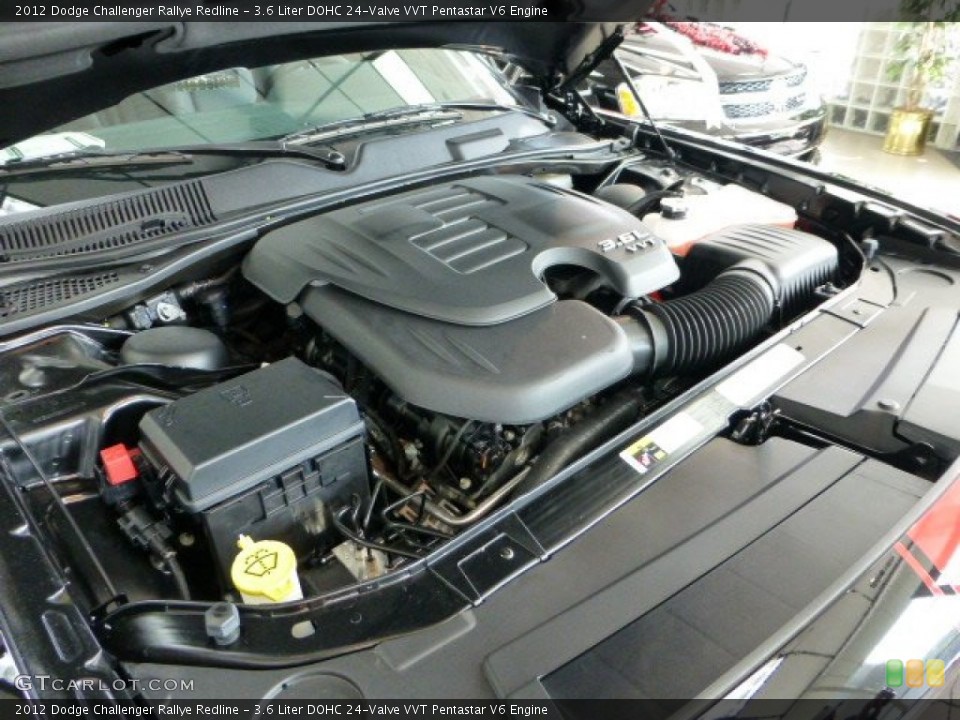 3.6 Liter DOHC 24-Valve VVT Pentastar V6 Engine for the 2012 Dodge Challenger #68739526