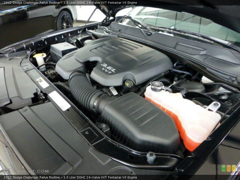 3.6 Liter DOHC 24-Valve VVT Pentastar V6 Engine for the 2012 Dodge Challenger #68739532