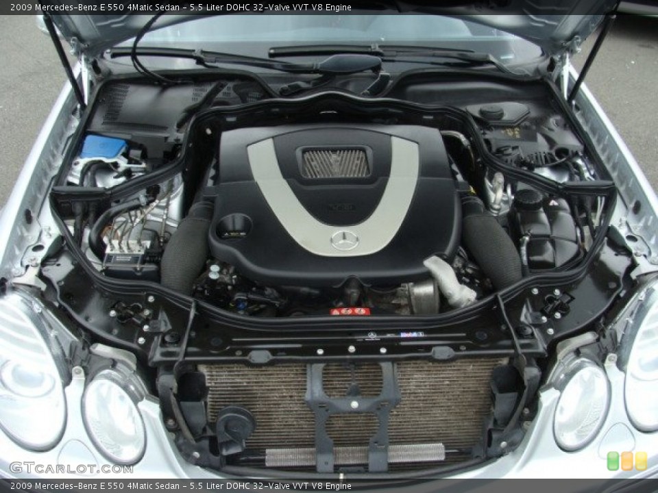 5.5 Liter DOHC 32-Valve VVT V8 Engine for the 2009 Mercedes-Benz E #68742967