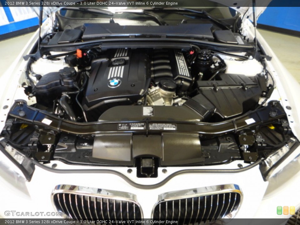 3.0 Liter DOHC 24-Valve VVT Inline 6 Cylinder Engine for the 2012 BMW 3 Series #68747827