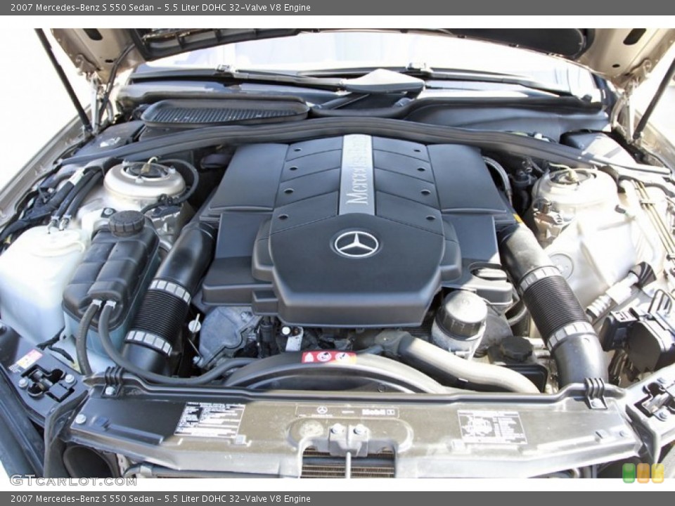 5.5 Liter DOHC 32-Valve V8 Engine for the 2007 Mercedes-Benz S #68748835