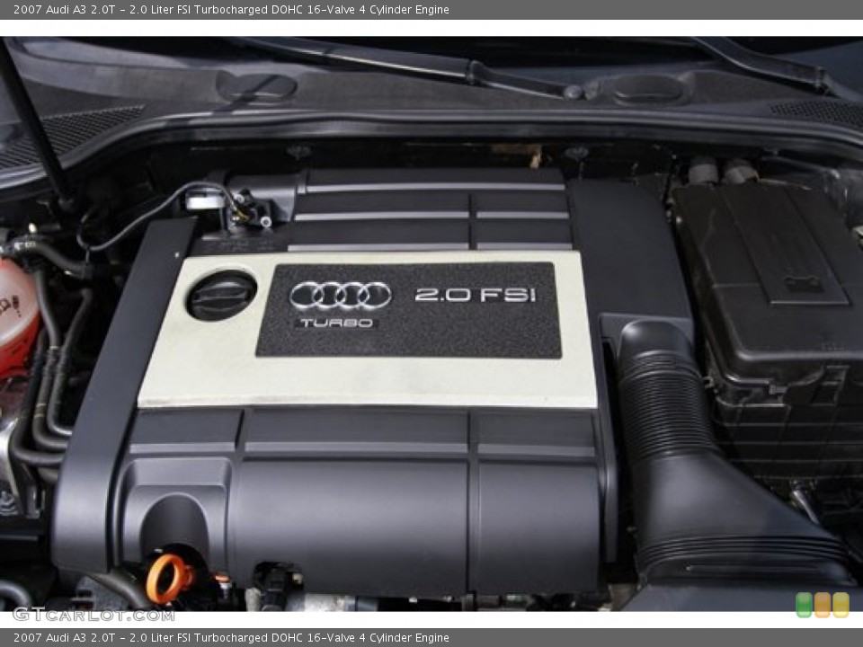 2.0 Liter FSI Turbocharged DOHC 16-Valve 4 Cylinder Engine for the 2007 Audi A3 #68750182