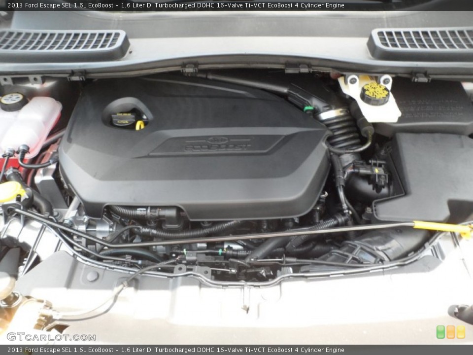 1.6 Liter DI Turbocharged DOHC 16-Valve Ti-VCT EcoBoost 4 Cylinder Engine for the 2013 Ford Escape #68751943